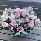 True Love Roses Box (Pink)