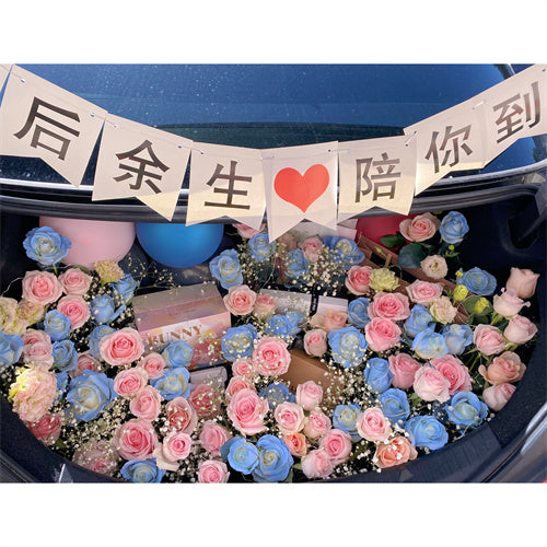 Romantic Car Boot Flowers #2