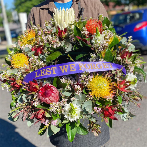 Anzac Day Wreath Natives丨Melbourne Anzac Day Flowers