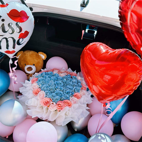 Romantic Car Boot Flowers #3