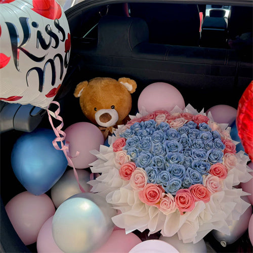 Romantic Car Boot Flowers #3