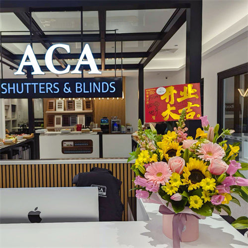 Business Opening Flowers - Hatbox Style 8 墨尔本开业鲜花抱抱桶