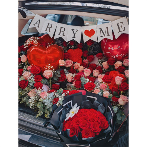 Romantic Car Boot Flowers #5