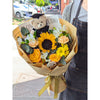 Graduation Teddy Fresh Flowers Bouquet #3