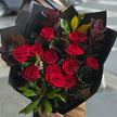 12 Freedom Red Roses Bouquet