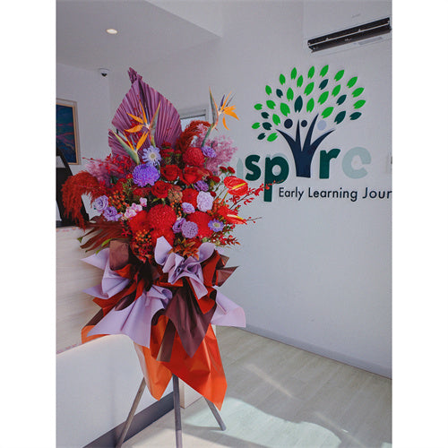 Business Opening Flowers - Modern Style 18 墨尔本开业花篮现代风开业三脚架1.9米