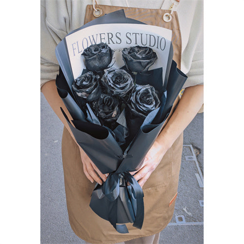 Long Black (6 Roses)