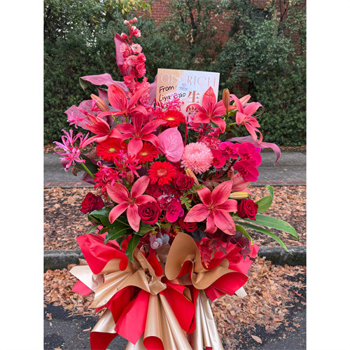 Business Opening Flowers - Modern Style 15 墨尔本开业花篮现代风开业三脚架1.75米