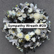 Sympathy Wreath #29