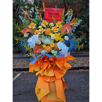 Business Opening Flowers - Modern Style 20 墨尔本开业花篮现代风开业三脚架1.9米