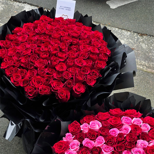 99 Red Roses (Black Style)