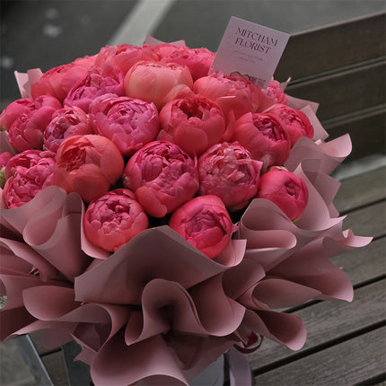 Peonies Charm Hatbox