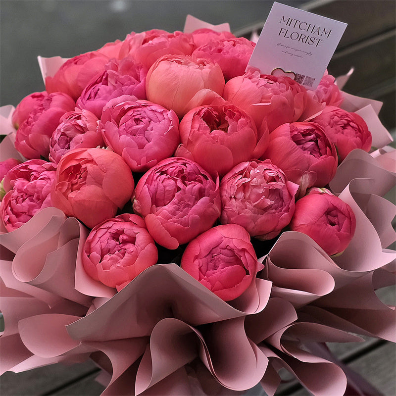 Peonies Charm Hatbox