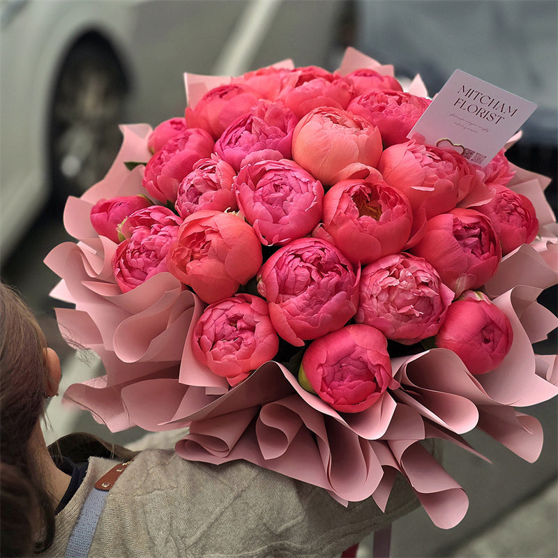 Peonies Charm Hatbox