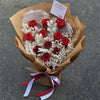 Red Fairy Everlasting Preserved Flower Bouquet丨Preserved Flowers丨Dry Flowers Melbourne