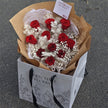 Red Fairy Everlasting Preserved Flower Bouquet丨Preserved Flowers丨Dry Flowers Melbourne