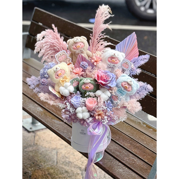 Plush Toy Flowers Style #3丨Contact us directly for quote丨Toy Flowers丨玩偶花束