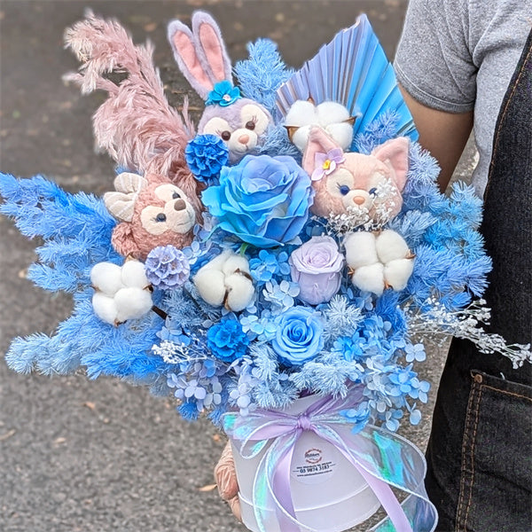 Plush Toy Flowers Style #1丨Contact us directly for quote丨Toy Flowers丨玩偶花束