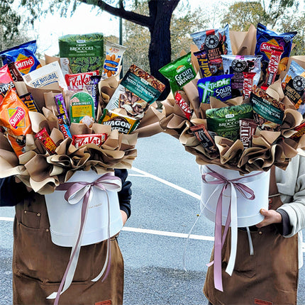 Snack Flowes Style #1丨Contact us directly for quote丨Snack Flowers丨零食花束