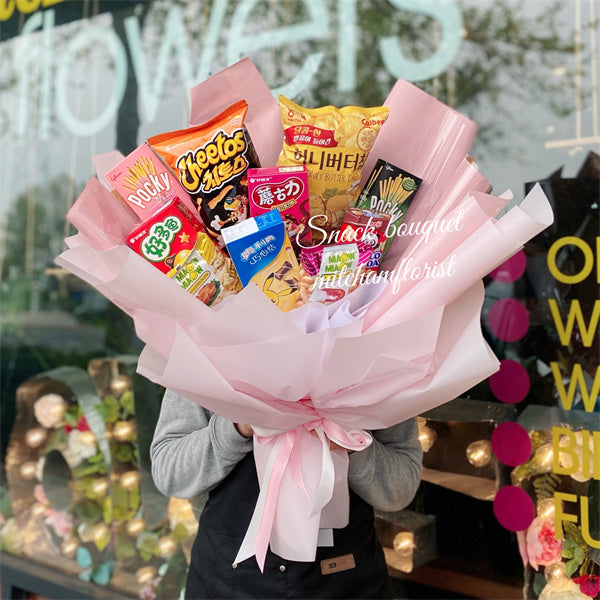 Snack Flowes Style #2丨Contact us directly for quote丨Snack Flowers丨零食花束