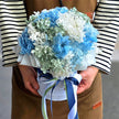 Everlasting Preserved Hydrangea Flower Hatbox Small丨Preserved Flowers丨Dry Flowers Melbourne'