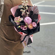 Black&Pink Fresh Floral Bouquet