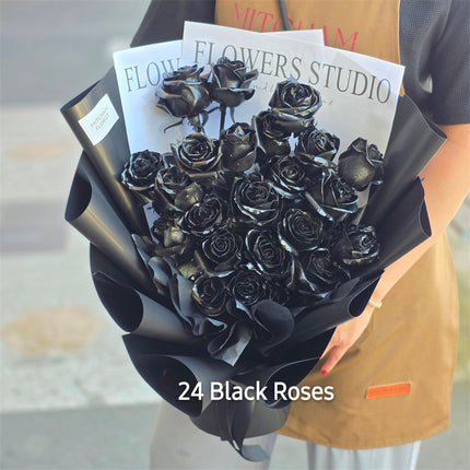 Long Black (24 Roses)