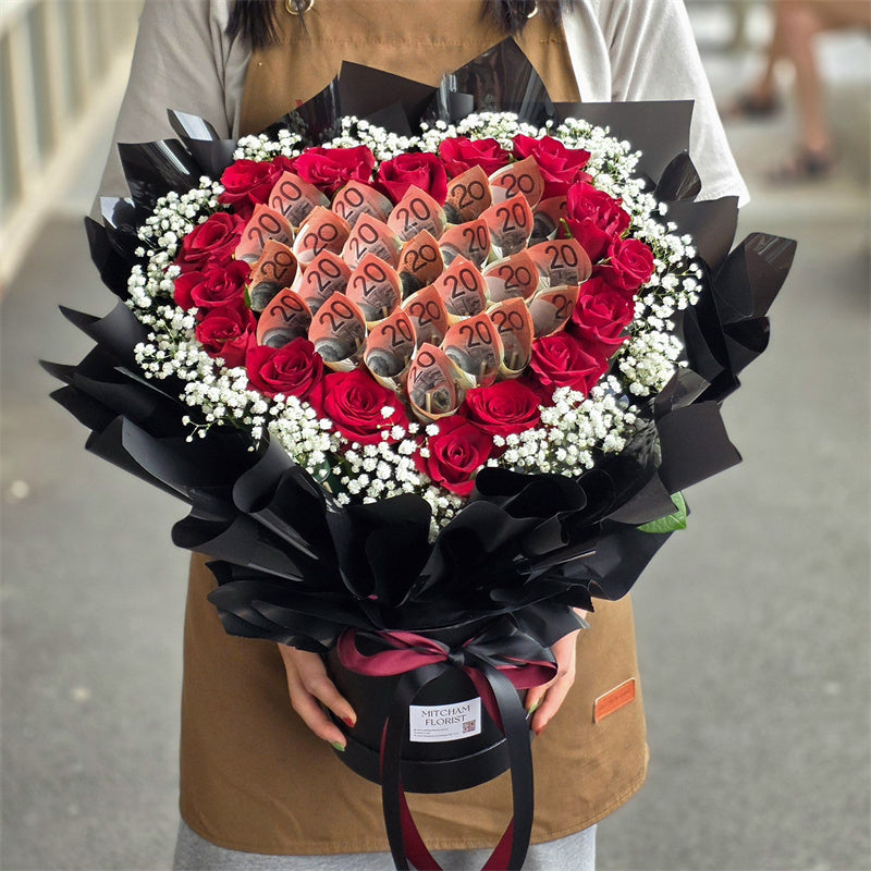 $20 AUD Style #10丨Cash Flowers丨Money Flowers丨澳币现金花