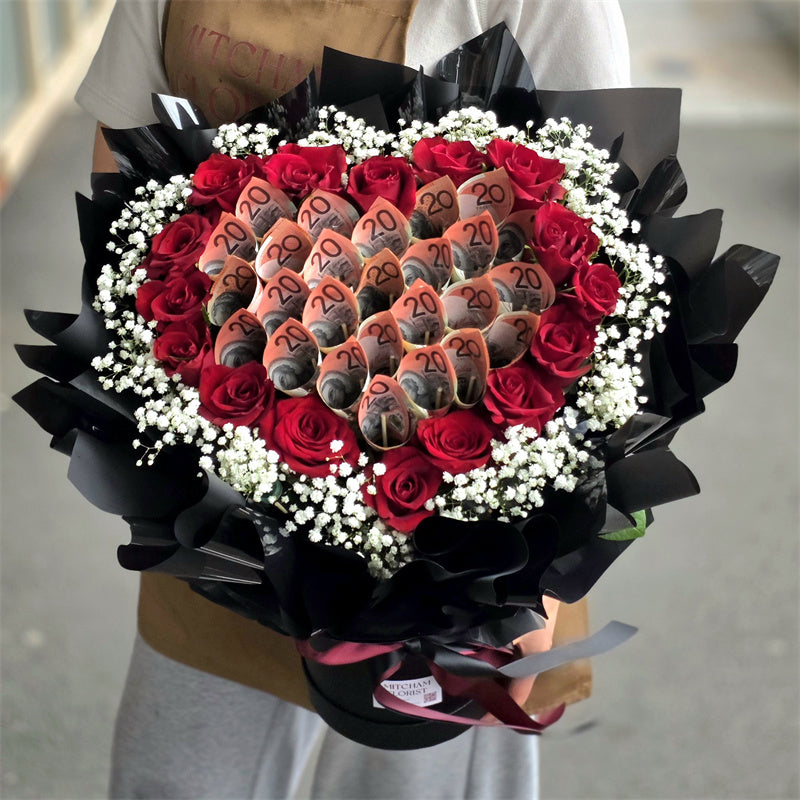 $20 AUD Style #10丨Cash Flowers丨Money Flowers丨澳币现金花