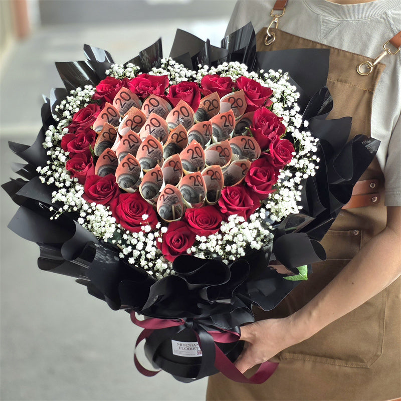 $20 AUD Style #10丨Cash Flowers丨Money Flowers丨澳币现金花