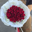 33 Red Roses & Gyp Bouquet