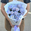 12 Misty Purple Roses