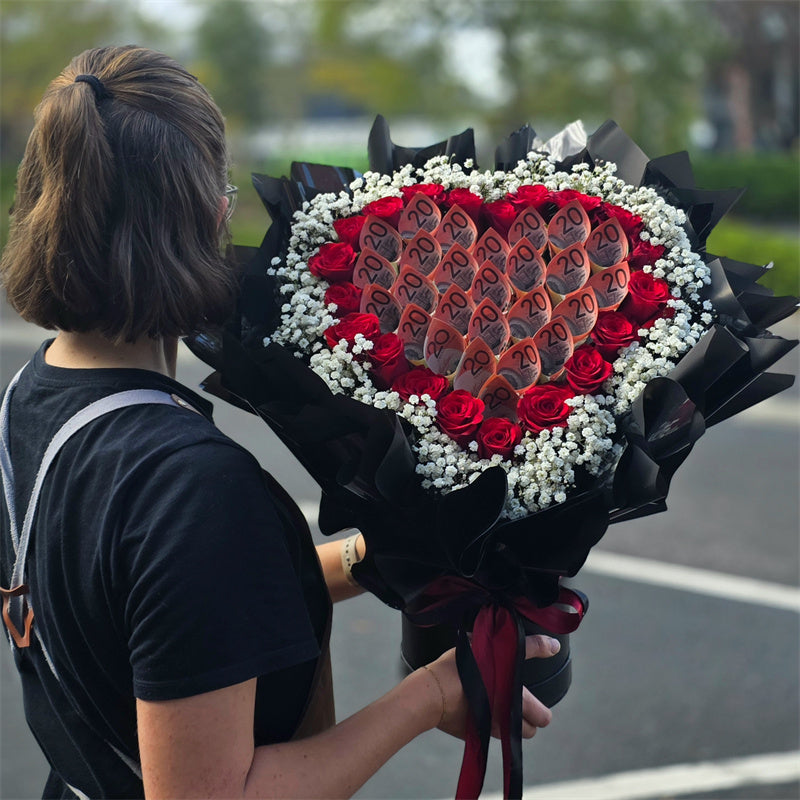 $20 AUD Style #10丨Cash Flowers丨Money Flowers丨澳币现金花