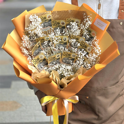 $50 AUD Style #10丨Cash Flowers丨Money Flowers丨澳币现金花