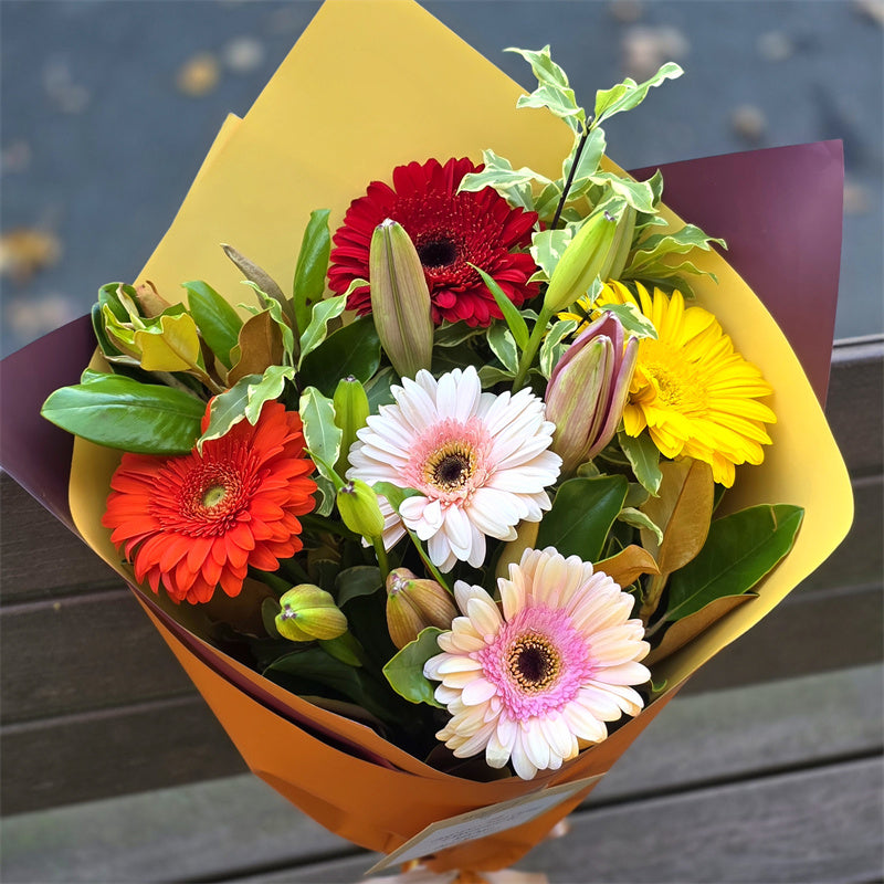 Bouquet of #Gerberas & Lily