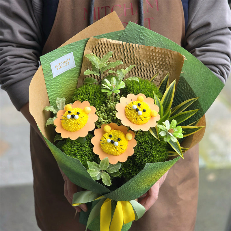 Little Lion Bouquet (Pre-order at least 5 days in advance)