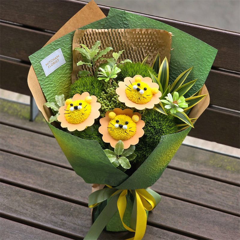 Little Lion Bouquet (Pre-order at least 5 days in advance)