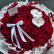 99 Red Roses & Phalaenopsis Orchids