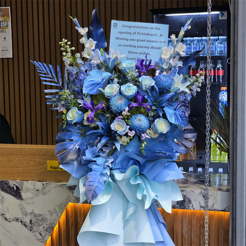 Business Opening Flowers - Modern Style 19 墨尔本开业花篮现代风开业三脚架1.75米