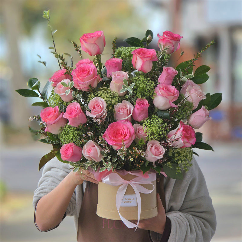First Love Roses Flower Box