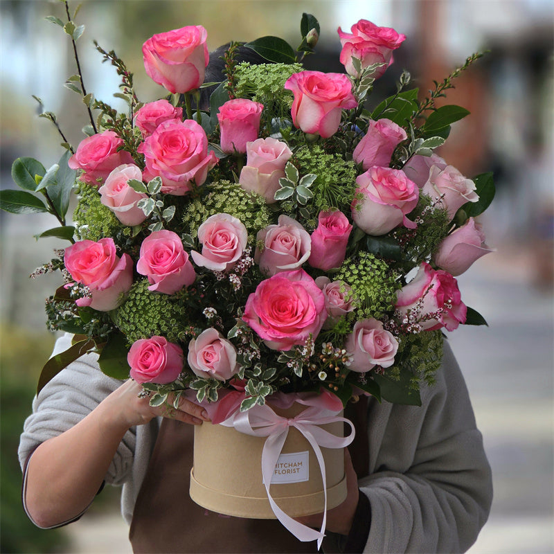 First Love Roses Flower Box