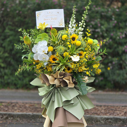 Business Opening Flowers - Modern Style 21 墨尔本开业花篮现代风开业三脚架1.6米