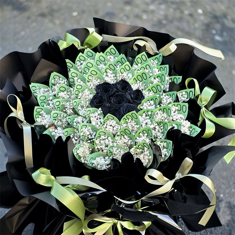 $100 AUD Style #11丨Cash Flowers丨Money Flowers丨澳币现金花