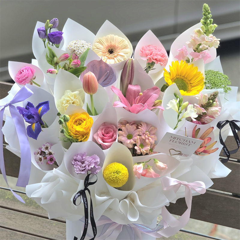 One Year, One Bloom Birthday Hatbox丨一岁一花生日抱抱桶