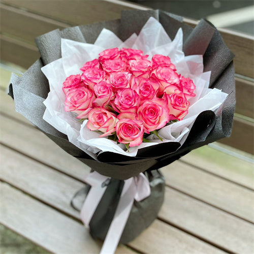 20 Pink Roses