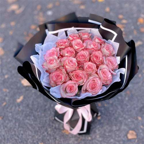 20 Pink Roses