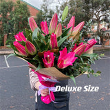 Bouquet of #Pink Oriental Lily