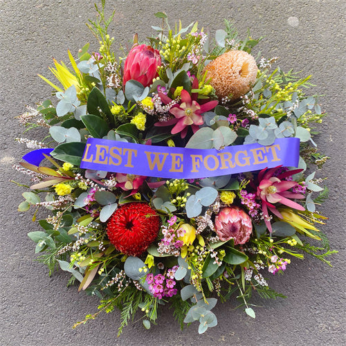 Anzac Day Wreath Natives丨Melbourne Anzac Day Flowers