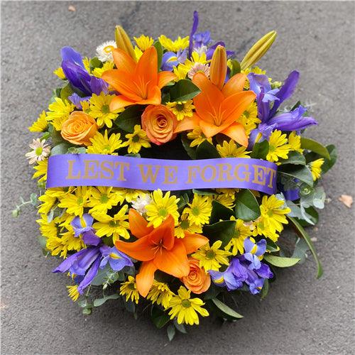 Anzac Day Wreath #2 - Mitcham Central Flowers