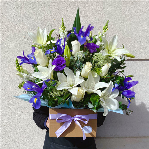 Florist Choice Posy Box Arrangement - Set your Budget & Colour